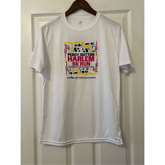 NEW BALANCE NYRR 2024 PERCY SUTTON 5K T-SHIRT - Picture 1 of 8